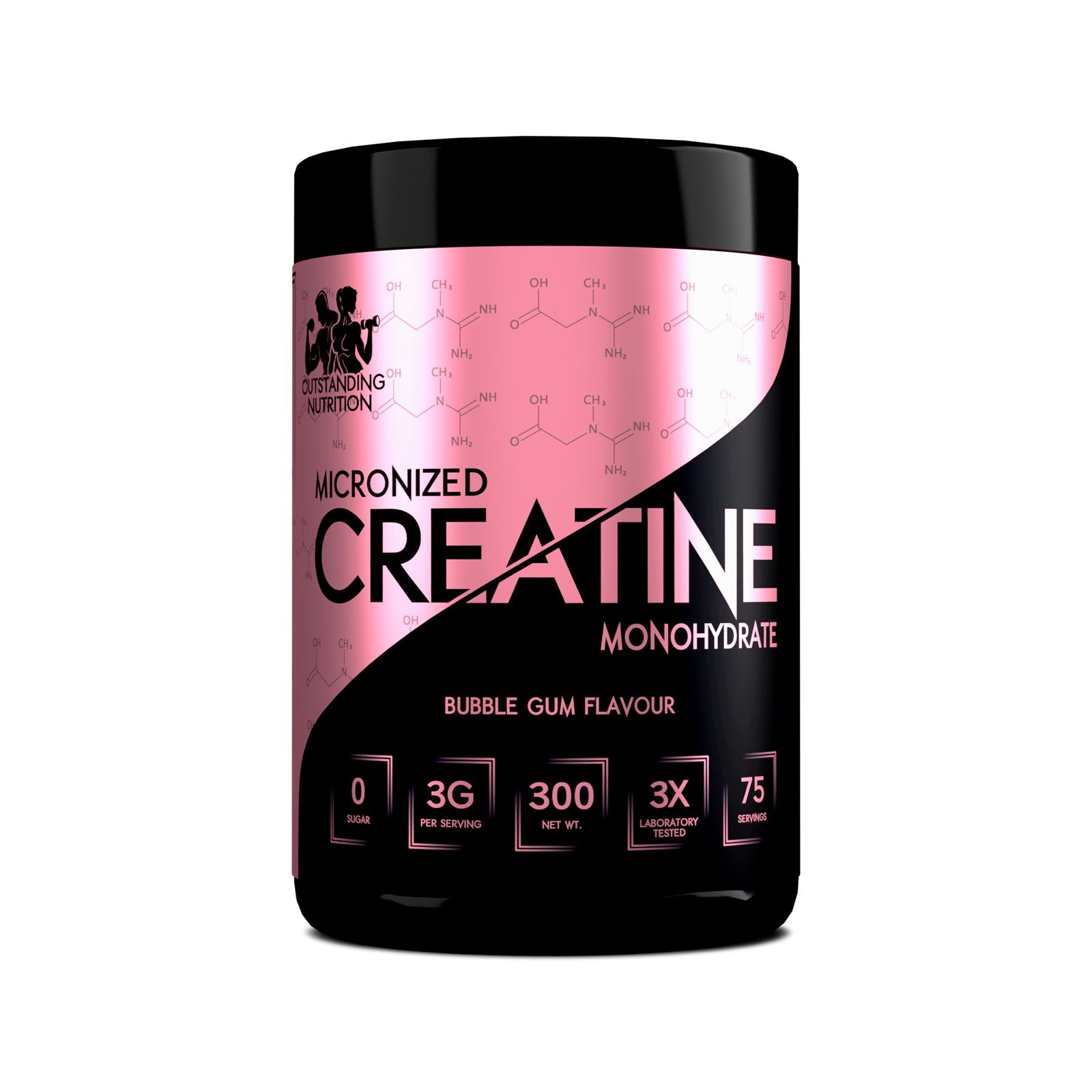 Buy Creatine Monohydrate Powder in Bubblegum Flavor