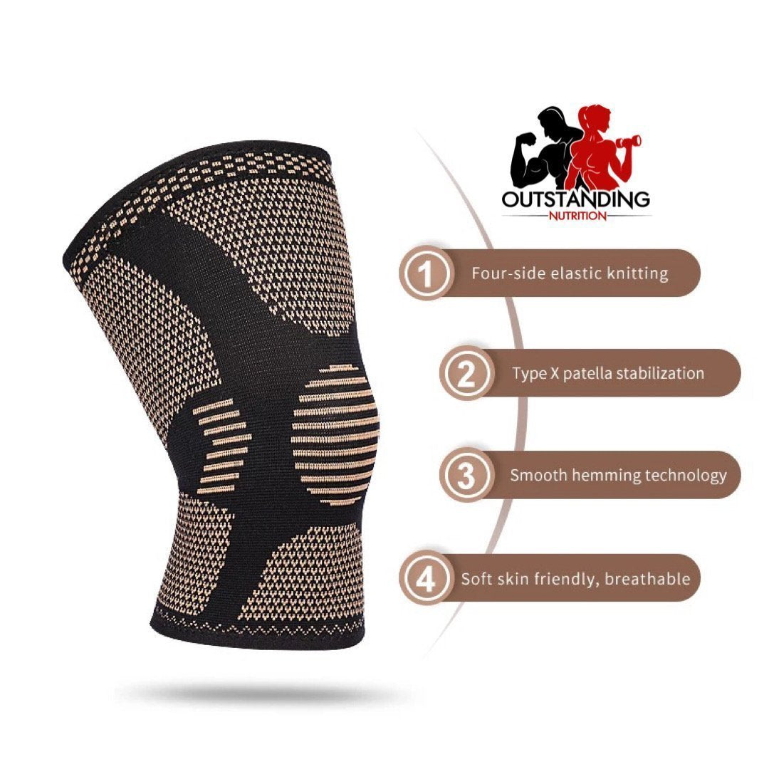 Anti Slip Silicone Knee Support